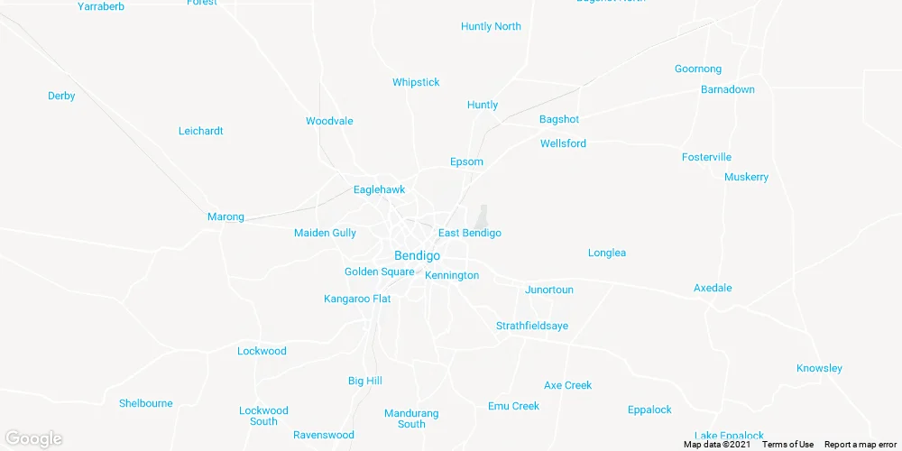 Bendigo skylights installation map