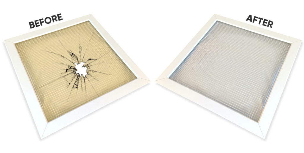 Replacement skylight diffuser