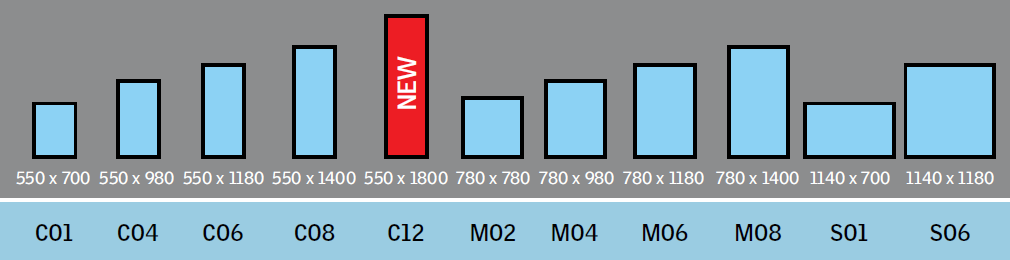 VELUX FS VS VSS Skylight Sizes